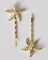 Gold and Crystal Starfish and Real Shell Hair Bobby Pins Coastal Cowgirl
